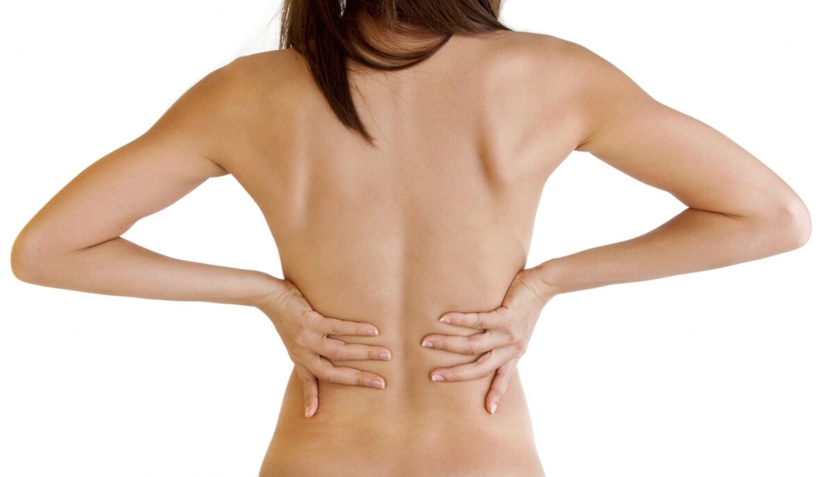 Antrajame krūtinės ląstos osteochondrozės etape atsiranda nugaros skausmas