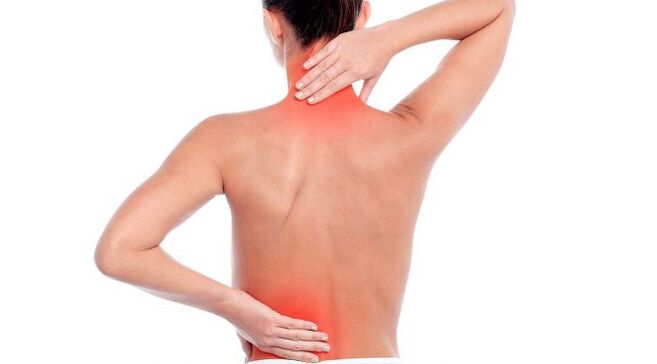 stuburas osteochondrozėje